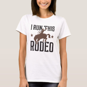 Ich leite dieses Rodeo T-Shirt