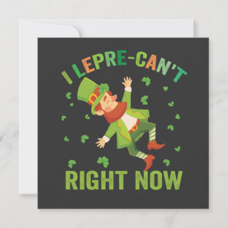 Ich Lepre-Kann jetzt nicht lustig St. Patrick's Da Einladung