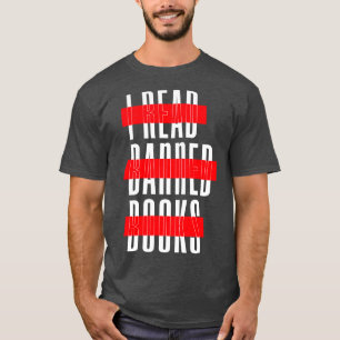 Ich lese Banne bei den verbotenen lustigen Lesern T-Shirt