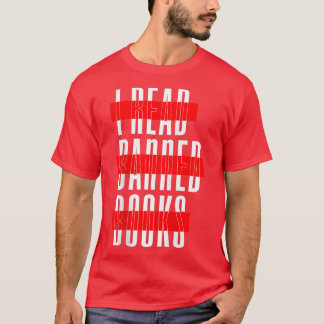 Ich lese Banne bei den verbotenen lustigen Lesern T-Shirt