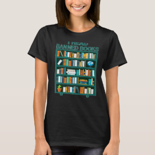 Ich lese Banned Books Bibliophile Reader Bookworm T-Shirt