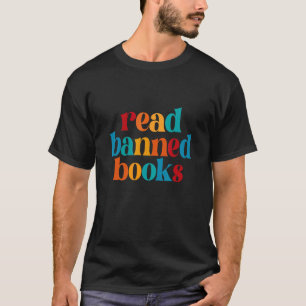 Ich lese Banned Books Bookworm Book Reader Lesen 1 T-Shirt