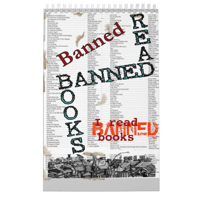 Ich lese BANNED-Bücher..2023 Kalender (Titelbild)