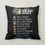 Ich lese Bücher auf einem Boot und überall lesen Kissen<br><div class="desc">Lesung ist eine schöne Sache,  aber das einzige Problem ist Sie Liebe Ihre niedlichen Hunde auch. Dieses Shirt ist ein großes Match für Leser,  Verfasser,  Autoren,  Bücherwürmer,  Bibliothekare,  Lehrer oder Studenten.</div>