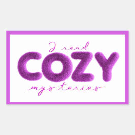 Ich lese cosy Mysteries Stickers