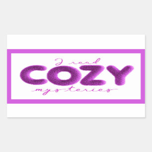 Ich lese cosy Mysteries Stickers
