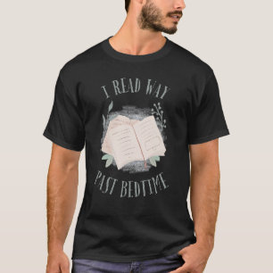 Ich lese das Lesen literarischer Literatur aus der T-Shirt