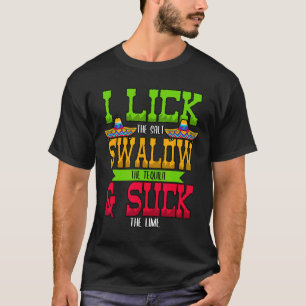 Ich lese das Salz schlucken Tequila Cinco De Mayo T-Shirt