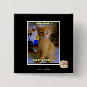 Ich lese deine Zeitschrift Button