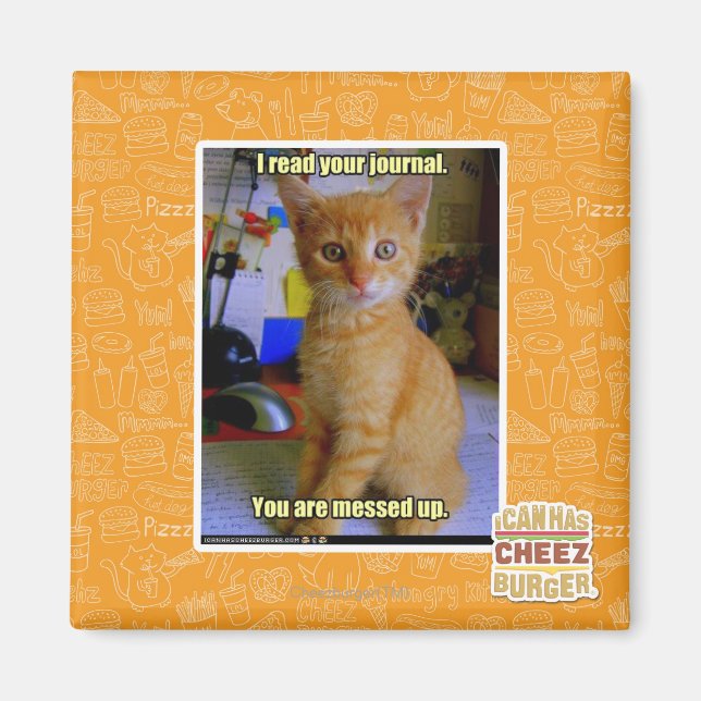 Ich lese deine Zeitschrift Magnet (Vorne)