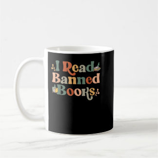 Ich lese den bibliothekarischen Reader "Banned Boo Kaffeetasse