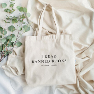 Ich lese die Banned Book Tot Bag Tragetasche
