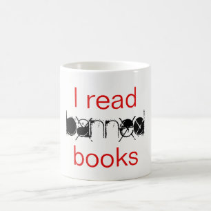 Ich lese die Tasse "Banned Books"