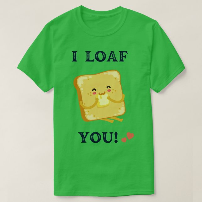 Ich lese dir Brot T-Shirt (Design vorne)