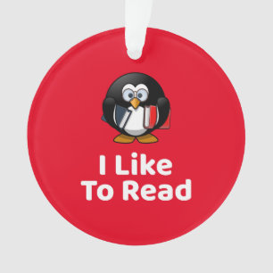 Ich lese gerne ornament