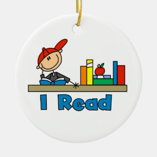 Ich lese keramikornament