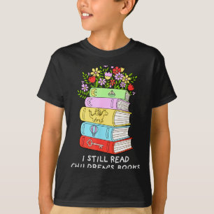 Ich lese Kinderbücher lustiger Buchliebhaber Leser T-Shirt
