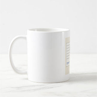 Ich lese Lesebestätigungen wie Wahlergebnisse Tass Kaffeetasse