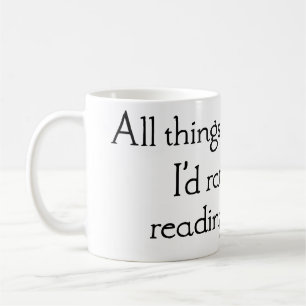 "Ich lese lieber Comics" Kaffeetasse