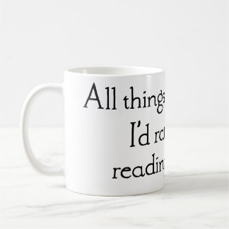 "Ich lese lieber Comics" Kaffeetasse