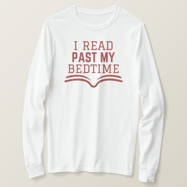 Ich lese meine Bedzeit | Englischlehrerin Funny T-Shirt (Design vorne)