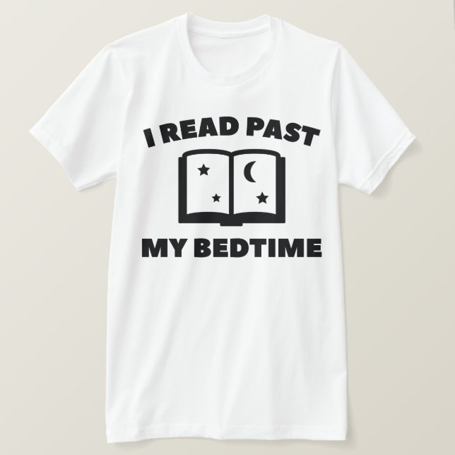 Ich lese meine Bedzeit T-Shirt (Design vorne)