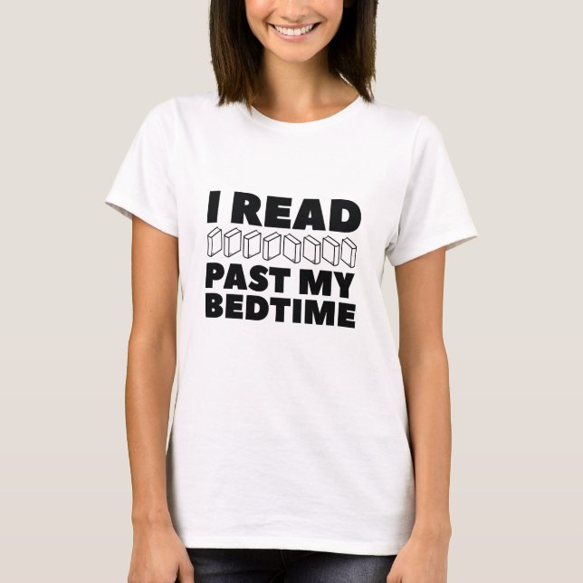 Ich lese meine Bedzeit T-Shirt (Vorderseite)