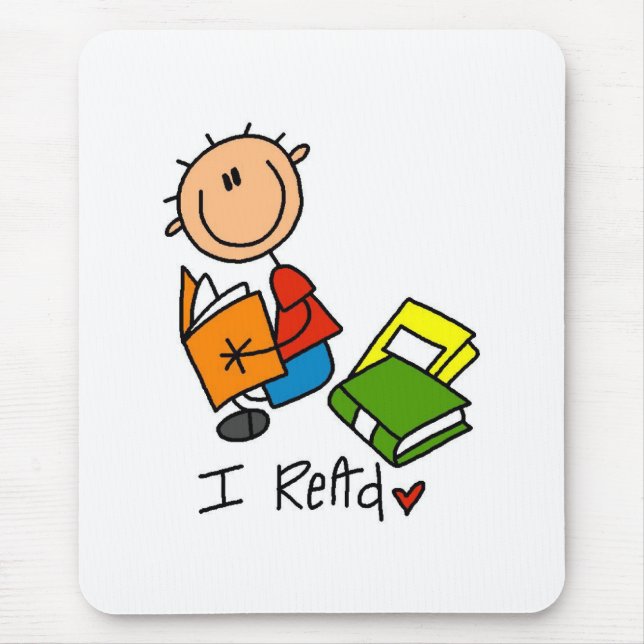 Ich lese mousepad (Vorne)