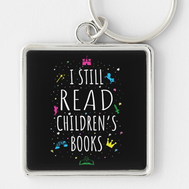 Ich lese noch Kinderbücher I Schlüsselanhänger (Vorne)