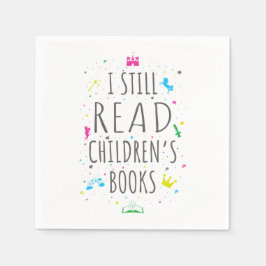 Ich lese noch Kinderbücher I Serviette