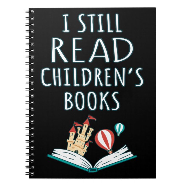 Ich lese noch Kinderbücher II Notizblock (Vorderseite)
