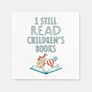Ich lese noch Kinderbücher II Serviette