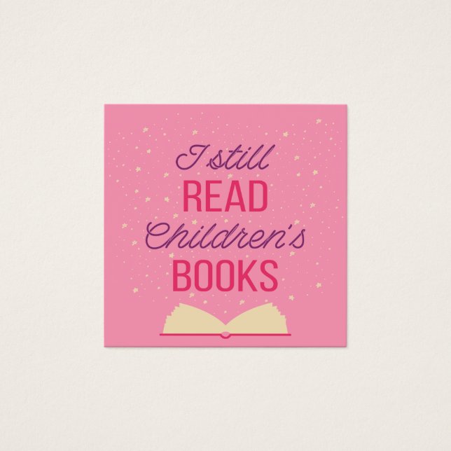 Ich lese noch Kinderbücher III (Vorderseite)