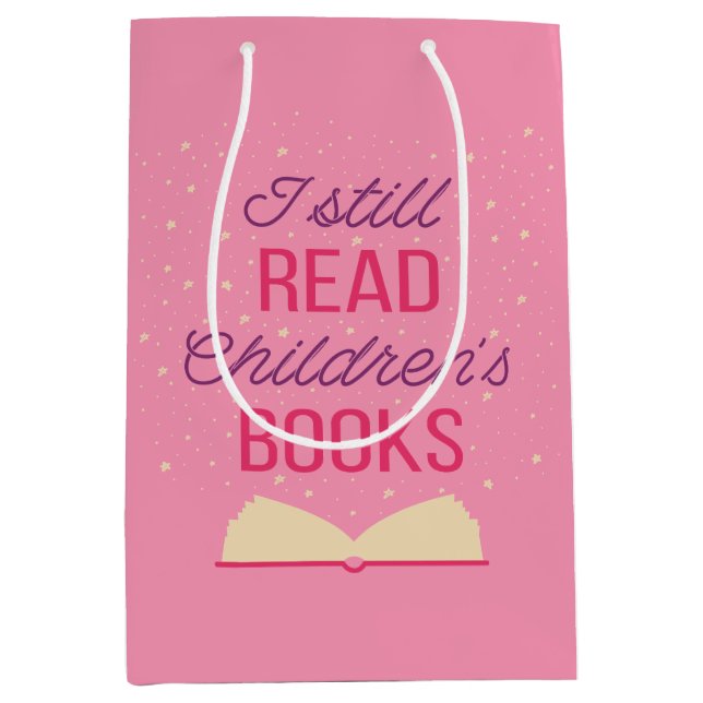 Ich lese noch Kinderbücher III Mittlere Geschenktüte (Vorderseite)