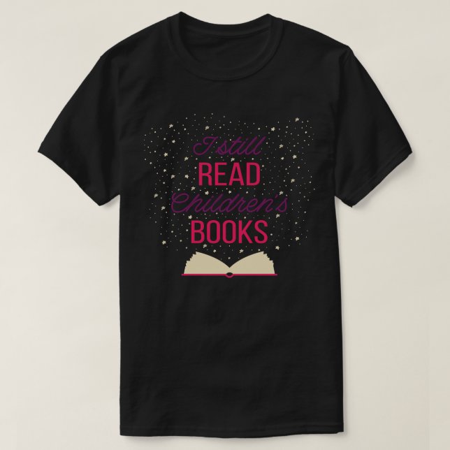 Ich lese noch Kinderbücher III T-Shirt (Design vorne)