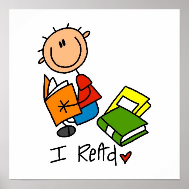 Ich lese poster (Vorne)