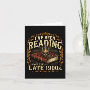 Ich lese seit Ende des 19. Jahrhunderts Buchliebha Karte