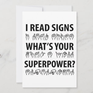 Ich lese Signs Was ist deine Superpower-Signatur-S