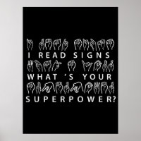 Ich lese Signs Was ist deine Superpower-Signatur-S