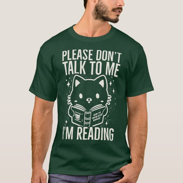 ich lese T-Shirt (Vorderseite)