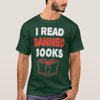Ich lese verbotene Bücher Funny Banned Books Week T-Shirt