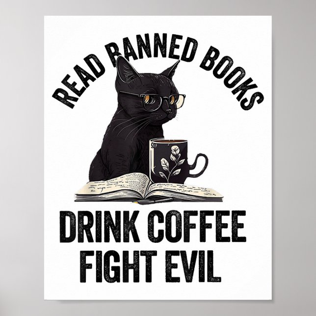 Ich lese verbotene Bücher Lover BookWurm-Liebe ver Poster (Vorne)