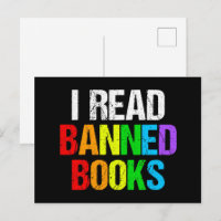 Ich lese verbotene Bücher Regenbogen