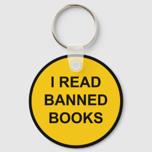 Ich lese verbotene Bücher Schlüsselanhänger