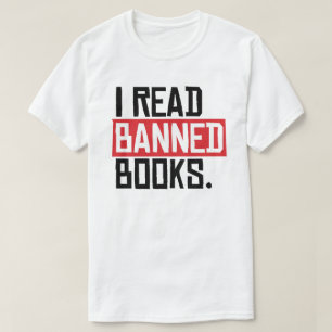 Ich lese verbotene Bücher T-Shirt