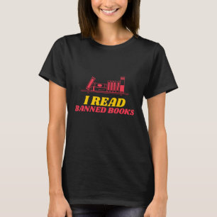Ich lese verbotene Bücher T-Shirt