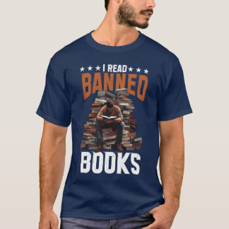 Ich lese verbotene Bücher T-Shirt