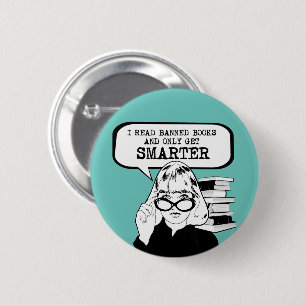Ich lese verbotene Bücher und werde nur klüger Button