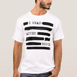 Ich lese verbotene Bücher Woche Geschenk Bibliothe T-Shirt