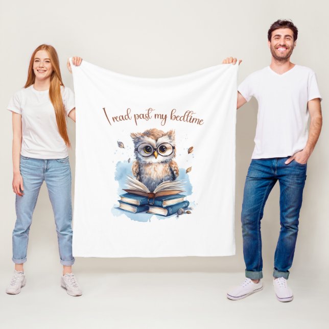 Ich lese vorbei fleecedecke (Beispiel)